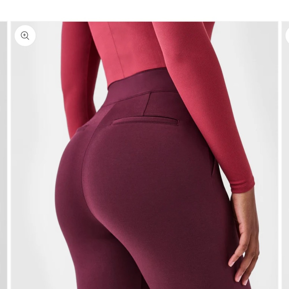 SPANX Perfect Pant Kickflare in Chianti NWT